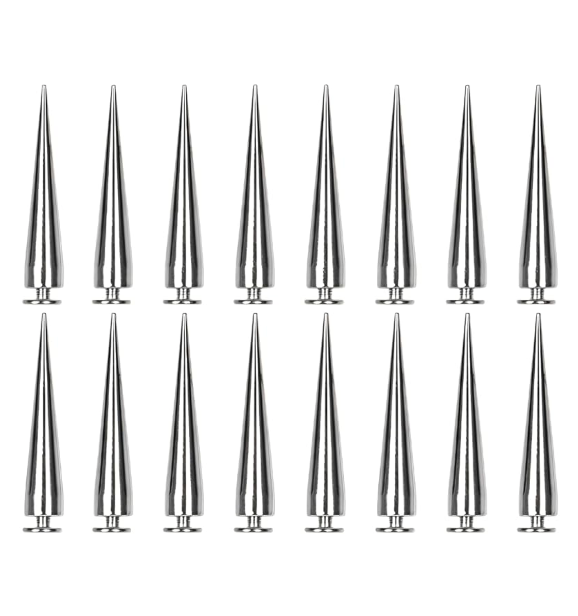 Tall Cone Screw Back Spike 1.5" - 40mm - Bag of 25
